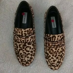 Steve Madden Leopard Print Loafers